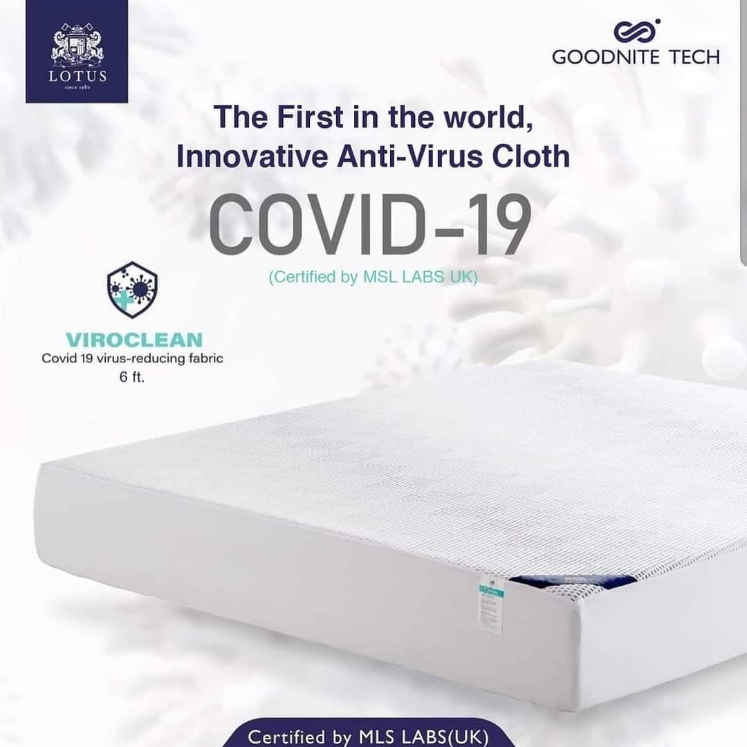 Viroclean Mattress Protector (Twin)-106*198 cm Brand:Hotel Lotus