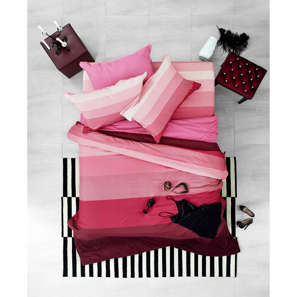 Stripes Bedsheet 5pcs Brand:Lotus