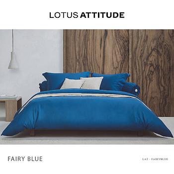 Attitude Bed Sheet Set 3 pcs- Fairy Blue(106 * 198) Brand:Lotus